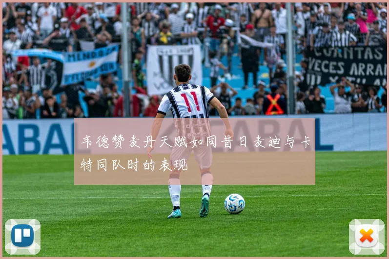 韦德赞麦丹天赋如同昔日麦迪与卡特同队时的表现